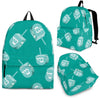 Dreidel Pattern Print Backpack-grizzshop