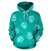 Dreidel Pattern Print Men Women Pullover Hoodie-grizzshop