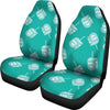 Dreidel Pattern Print Universal Fit Car Seat Covers-grizzshop