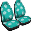 Dreidel Pattern Print Universal Fit Car Seat Covers-grizzshop