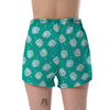 Dreidel Pattern Print Women's Shorts-grizzshop