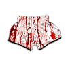 Dripping Blood Muay Thai Boxing Shorts-grizzshop