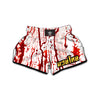 Dripping Blood Muay Thai Boxing Shorts-grizzshop