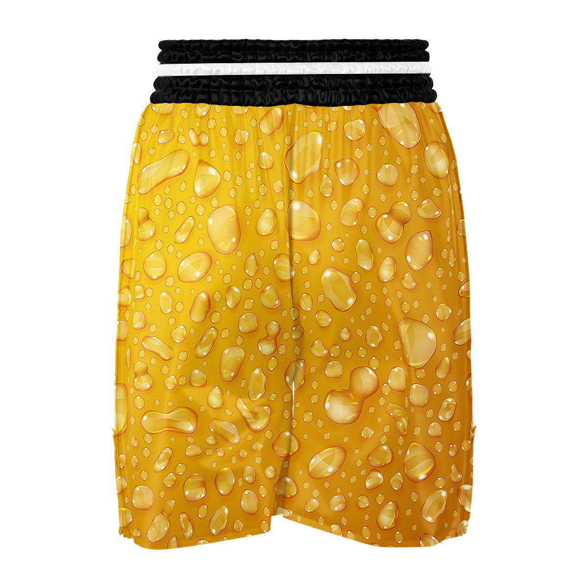 Drops Water On Beer Glass Print Boxing Shorts-grizzshop