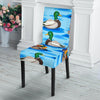 Duck Mallard Pattern Print Chair Cover-grizzshop