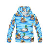 Duck Mallard Pattern Print Men Pullover Hoodie-grizzshop