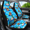Duck Mallard Pattern Print Universal Fit Car Seat Cover-grizzshop