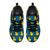 Duck Rubber Pixel Print Pattern Black Sneaker-grizzshop