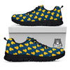 Ducks Rubber Yellow Print Pattern Black Sneaker-grizzshop