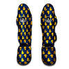 Ducks Rubber Yellow Print Pattern Muay Thai Shin Guards-grizzshop