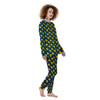 Ducks Rubber Yellow Print Pattern Women's Pajamas-grizzshop