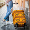 Eagle Aztec Pattern Print Luggage Cover Protector-grizzshop