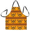 Eagle Aztec Pattern Print Men's Apron-grizzshop