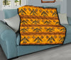 Eagle Aztec Pattern Print Quilt-grizzshop