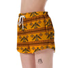 Eagle Aztec Pattern Print Women's Shorts-grizzshop