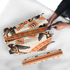 Eagle Aztec Print Pattern Automatic Foldable Umbrella-grizzshop