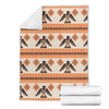 Eagle Aztec Print Pattern Blanket-grizzshop