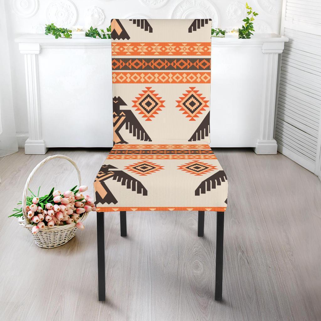 Eagle Aztec Print Pattern Chair Cover-grizzshop