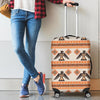 Eagle Aztec Print Pattern Luggage Cover Protector-grizzshop