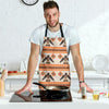 Eagle Aztec Print Pattern Men's Apron-grizzshop