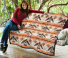 Eagle Aztec Print Pattern Quilt-grizzshop