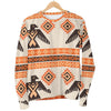 Eagle Aztec Print Pattern Women's Sweatshirt-grizzshop