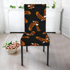 Eagle Black Pattern Print Chair Cover-grizzshop