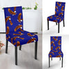 Eagle Blue Pattern Print Chair Cover-grizzshop