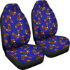 Eagle Blue Pattern Print Universal Fit Car Seat Covers-grizzshop