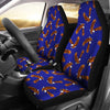 Eagle Blue Pattern Print Universal Fit Car Seat Covers-grizzshop