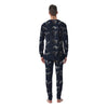 Eagle Brown And White Print Pattern Men's Pajamas-grizzshop