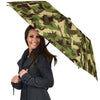 Eagle Camo Pattern Print Automatic Foldable Umbrella-grizzshop