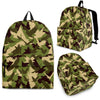 Eagle Camo Pattern Print Backpack-grizzshop