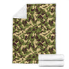 Eagle Camo Pattern Print Blanket-grizzshop