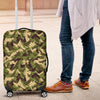 Eagle Camo Pattern Print Luggage Cover Protector-grizzshop