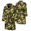 Eagle Camo Pattern Print Men Long Robe-grizzshop