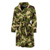 Eagle Camo Pattern Print Men Long Robe-grizzshop