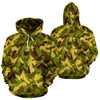 Eagle Camo Pattern Print Men Women Pullover Hoodie-grizzshop