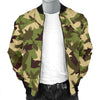 Eagle Camo Pattern Print Men's Bomber Jacket-grizzshop