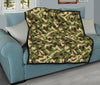 Eagle Camo Pattern Print Quilt-grizzshop