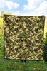 Eagle Camo Pattern Print Quilt-grizzshop