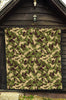 Eagle Camo Pattern Print Quilt-grizzshop