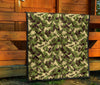 Eagle Camo Pattern Print Quilt-grizzshop