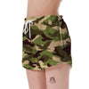 Eagle Camo Pattern Print Women's Shorts-grizzshop