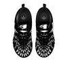 Eagle Monochrome Print Black Sneaker-grizzshop