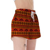 Eagle Native American Pattern Print Women's Shorts-grizzshop