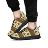 Eagle Native American Print Pattern Black Sneaker-grizzshop