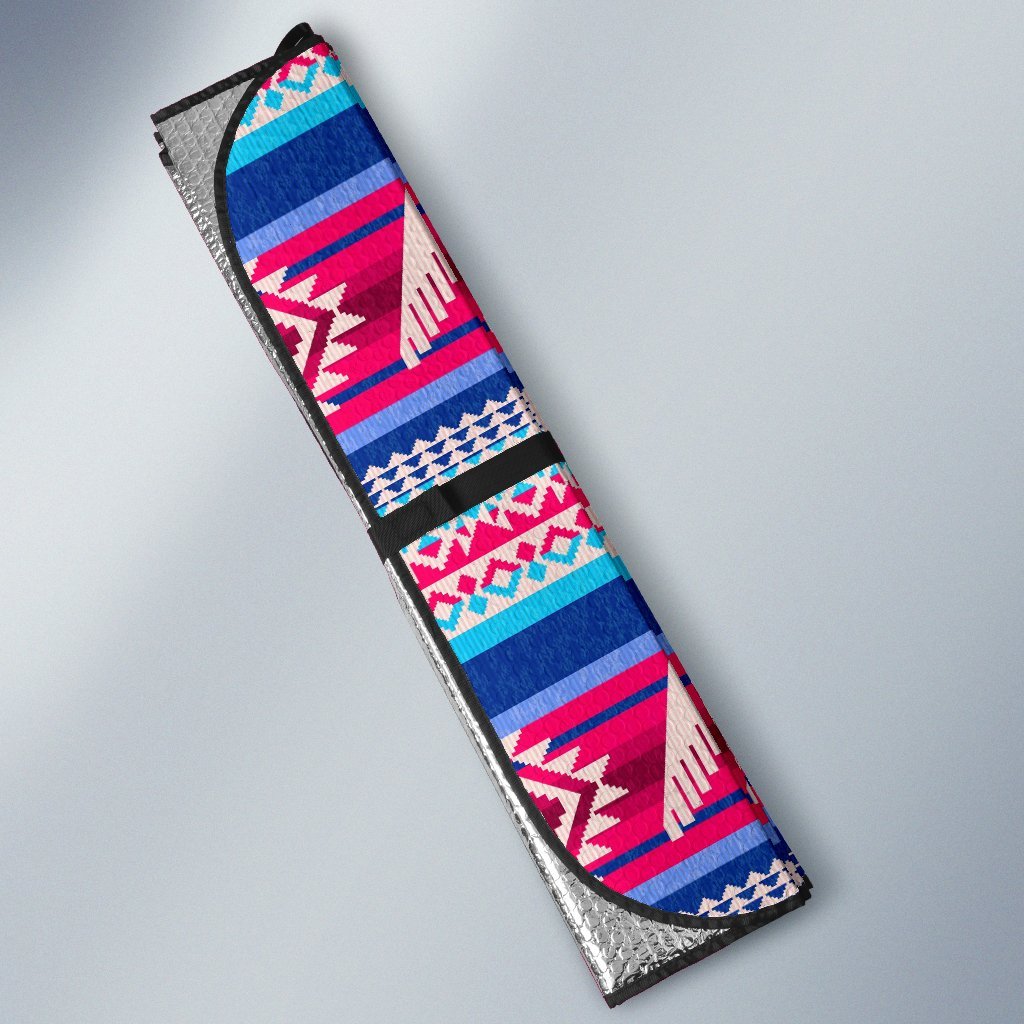 Eagle Native American Print Pattern Car Sun Shade-grizzshop