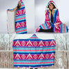 Eagle Native American Print Pattern Hooded Blanket-grizzshop