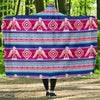 Eagle Native American Print Pattern Hooded Blanket-grizzshop